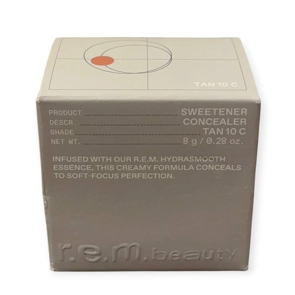 r.e.m. beauty Sweetener Concealer Tan 10 C Hydrasmooth Essence 0.28 oz NIB